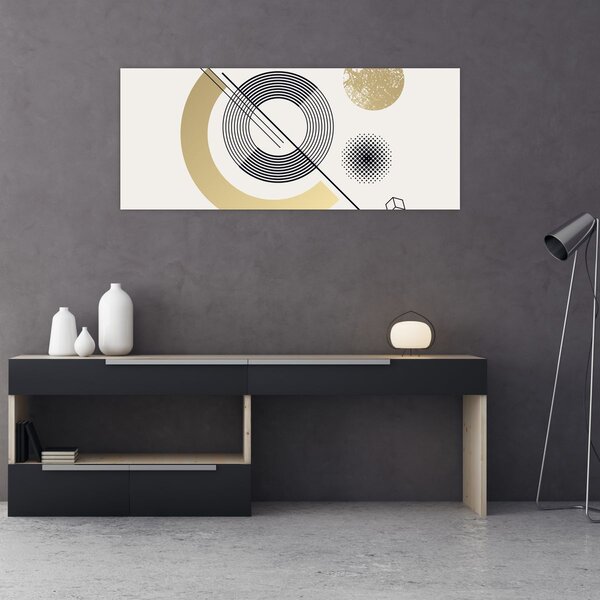 Obraz - Geometrické tvary N⁰2 (120x50 cm)