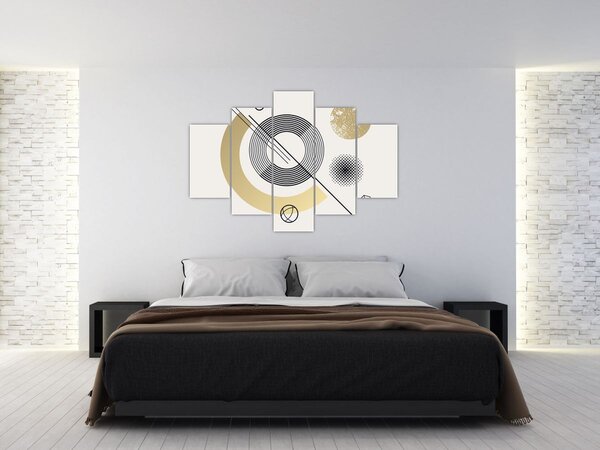 Obraz - Geometrické tvary N⁰2 (150x105 cm)