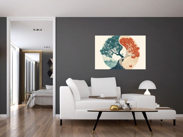 Obraz – Strom plný energie (90x60 cm)