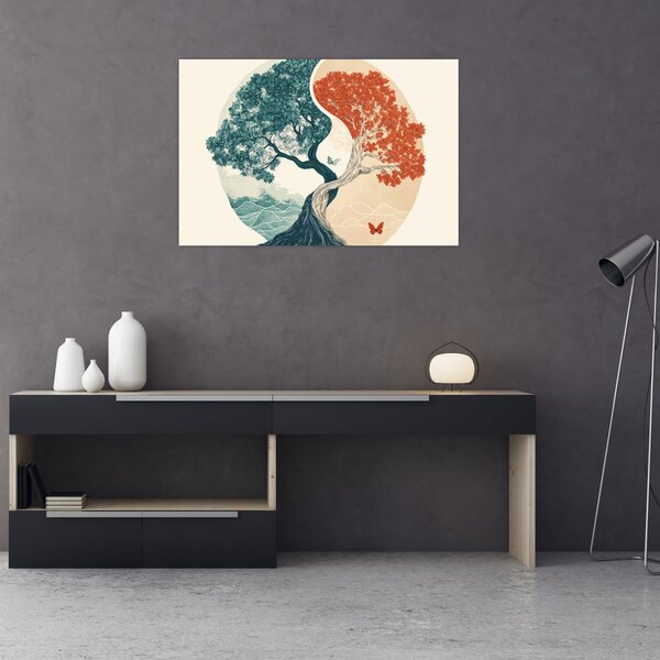 Obraz – Strom plný energie (90x60 cm)