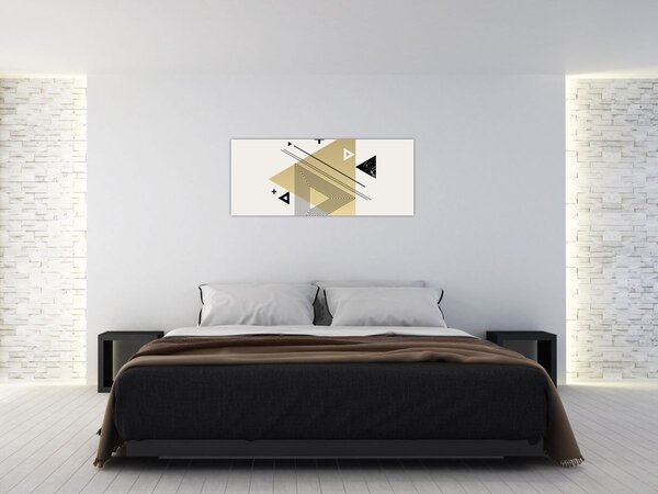 Obraz - Geometrické tvary N⁰4 (120x50 cm)