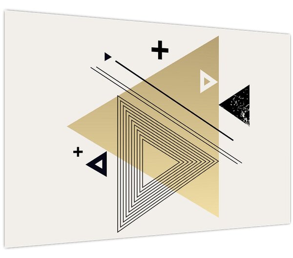 Obraz - Geometrické tvary N⁰4 (90x60 cm)