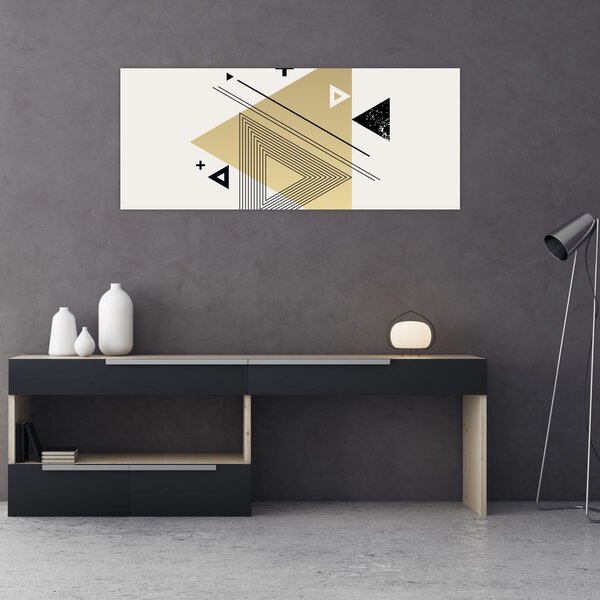 Obraz - Geometrické tvary N⁰4 (120x50 cm)