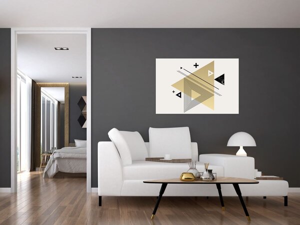 Obraz - Geometrické tvary N⁰4 (90x60 cm)