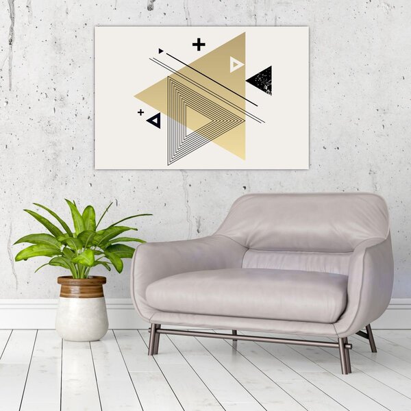 Obraz - Geometrické tvary N⁰4 (90x60 cm)
