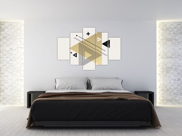 Obraz - Geometrické tvary N⁰4 (150x105 cm)