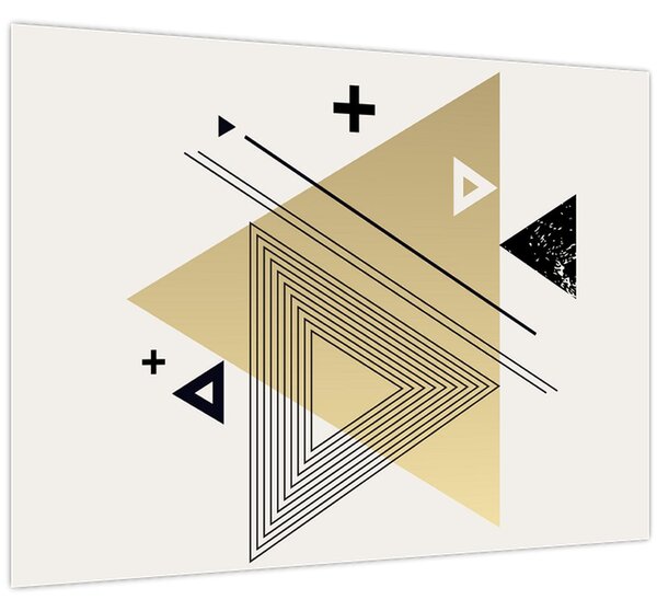 Obraz - Geometrické tvary N⁰4 (70x50 cm)