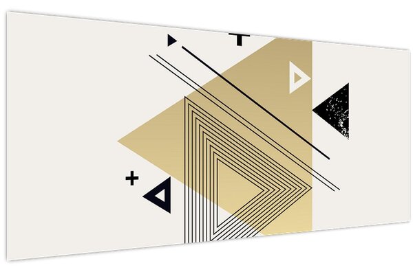 Obraz - Geometrické tvary N⁰4 (120x50 cm)