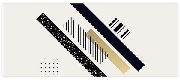 Obraz - Geometrické tvary N⁰5 (120x50 cm)