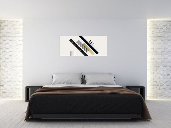 Obraz - Geometrické tvary N⁰5 (120x50 cm)