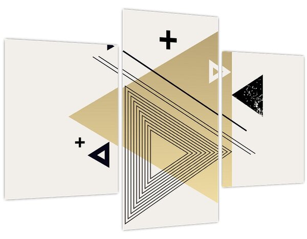 Obraz - Geometrické tvary N⁰4 (90x60 cm)