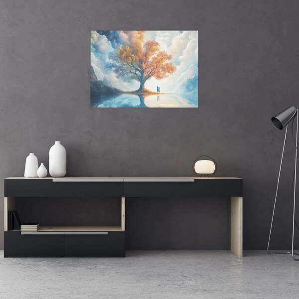 Obraz – Strom života a lásky (70x50 cm)