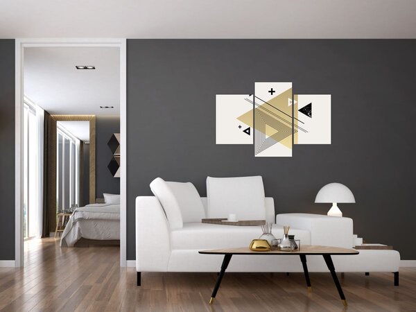 Obraz - Geometrické tvary N⁰4 (90x60 cm)