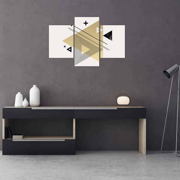 Obraz - Geometrické tvary N⁰4 (90x60 cm)