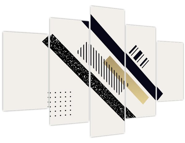 Obraz - Geometrické tvary N⁰5 (150x105 cm)