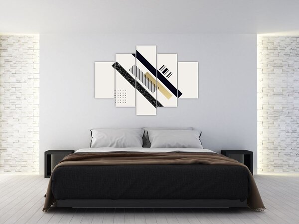 Obraz - Geometrické tvary N⁰5 (150x105 cm)