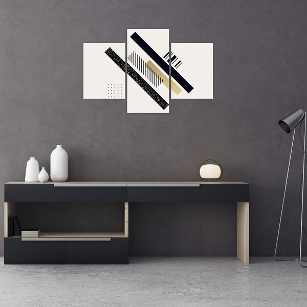 Obraz - Geometrické tvary N⁰5 (90x60 cm)