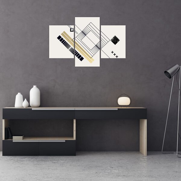 Obraz - Geometrické tvary N⁰6 (90x60 cm)