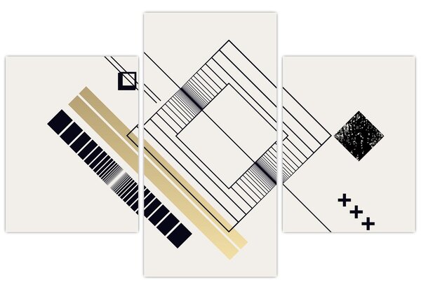 Obraz - Geometrické tvary N⁰6 (90x60 cm)