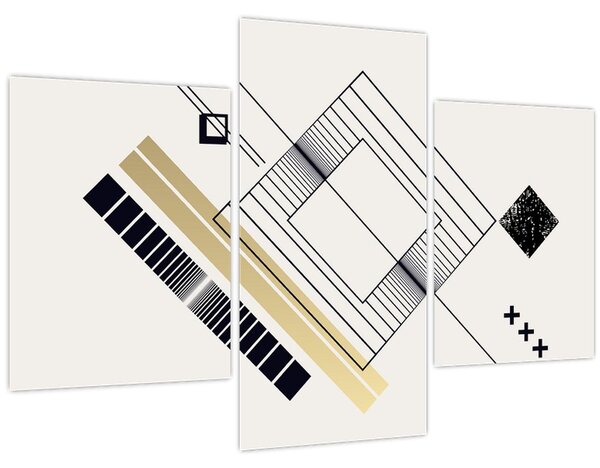 Obraz - Geometrické tvary N⁰6 (90x60 cm)