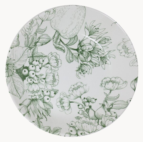 Keramické hlboké taniere Jacquard, 6 ks