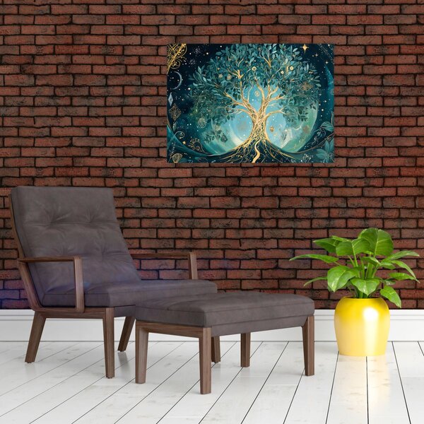 Obraz – Strom života vo vesmíre (70x50 cm)