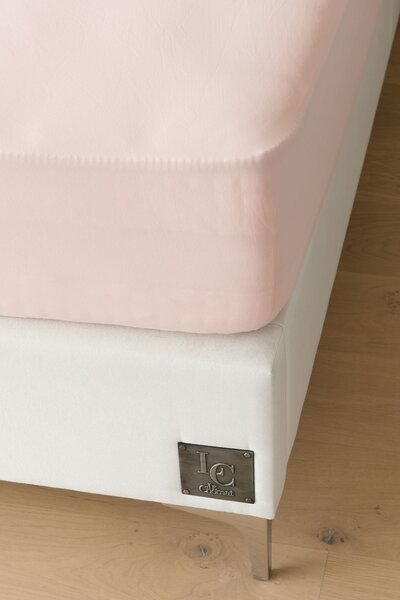 Prestieradlo Pudrové ELASTAN PREMIUM Jersey s elastanem PREMIUM 90-100 x 200-220/40