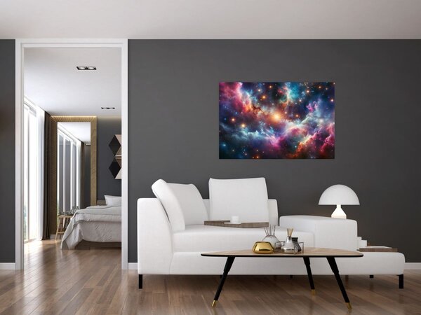 Obraz - Temný vesmír (90x60 cm)