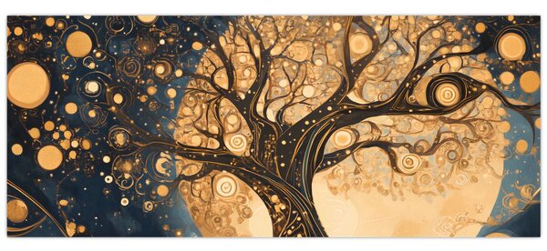 Obraz – Surrealistický strom (120x50 cm)