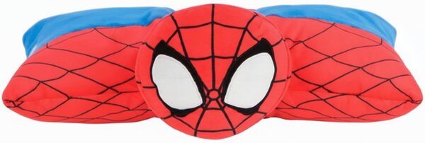 Multifunkčný relaxačný vankúš Spiderman - 2v1 vankúš aj plyšová hračka - 45 x 36 cm