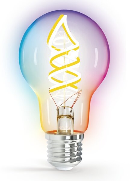 LED RGBW Žiarovka FILAMENT A60 E27/4,9W/230V 2700K - Aigostar