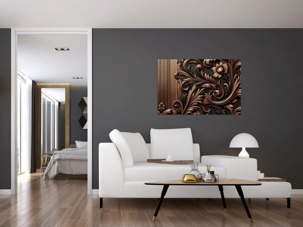 Obraz - Vzor z dreva (90x60 cm)