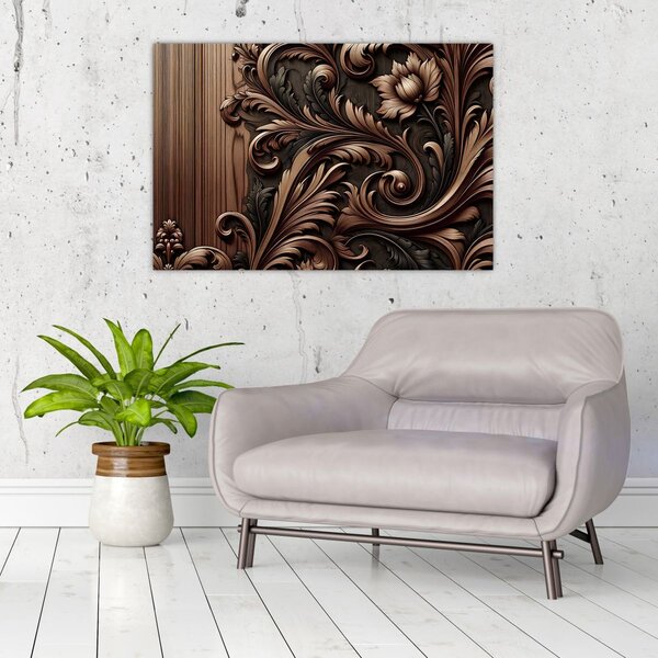 Obraz - Vzor z dreva (90x60 cm)