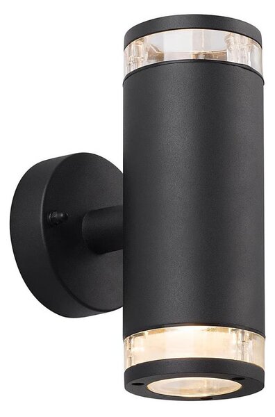 Nordlux - Vonkajšie nástenné svietidlo BIRK 2xGU10/28W/230V IP44