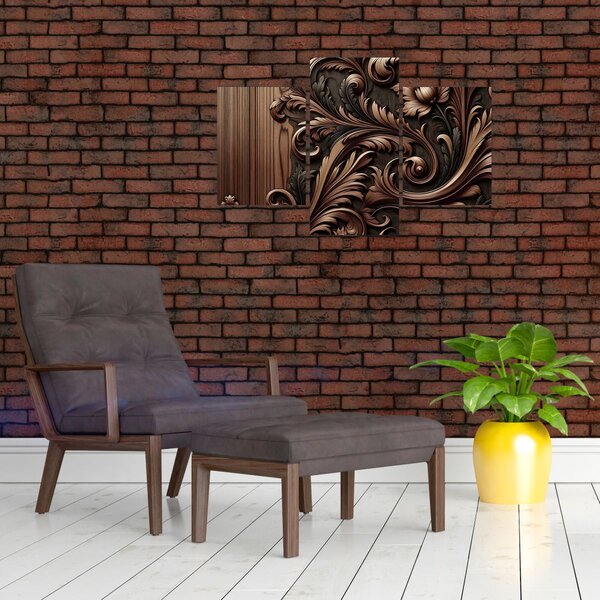 Obraz - Vzor z dreva (90x60 cm)