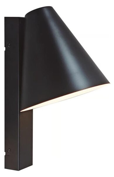 Nordlux - Nástenné svietidlo s USB WILMER 1xE14/40W/230V čierna