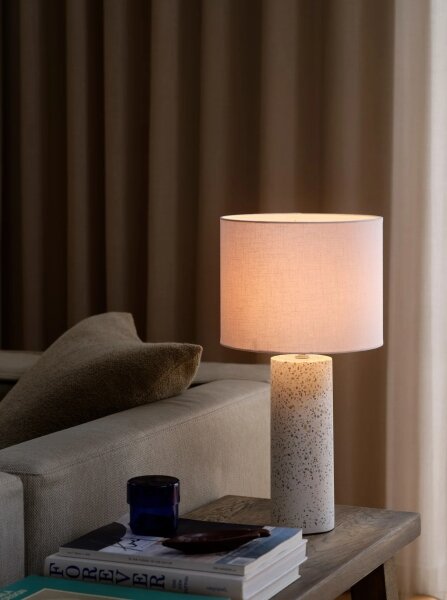 Nordlux - Stolná lampa ANTIGA 1xE27/60W/230V biela