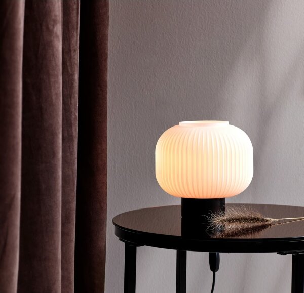 Nordlux - Stolná lampa MILFORD 1xE27/40W/230V čierna
