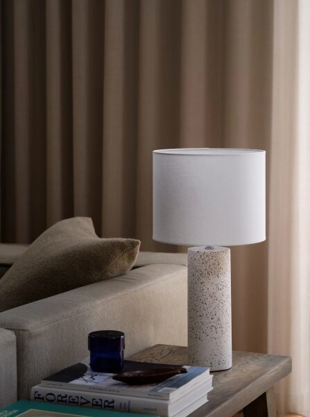 Nordlux - Stolná lampa ANTIGA 1xE27/60W/230V biela