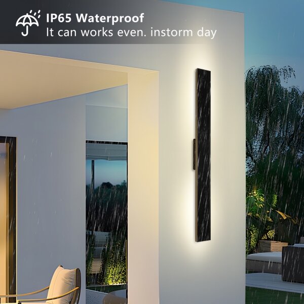 Brilagi - LED solárne nástenné svietidlo SUN LED/5,5W/230V 100 cm 6000 mAh IP44