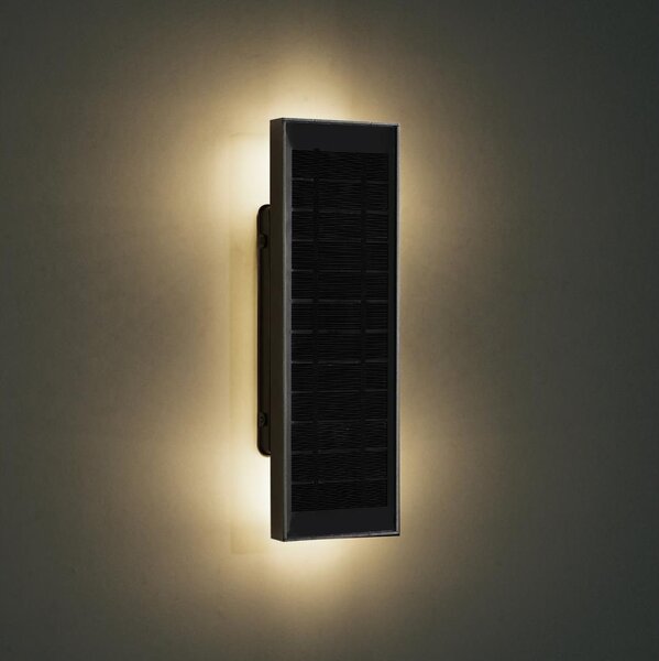 Brilagi - LED solárne nástenné svietidlo SUN LED/2,5W/230V 30 cm 2000 mAh IP44