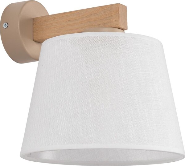 Brilagi - Nástenná lampa LATTE SABIA 1xE27/60W/230V borovica/biela
