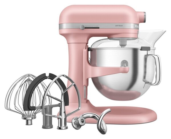 Kuchynský robot KitchenAid 5KSM70SHX - ružová matná