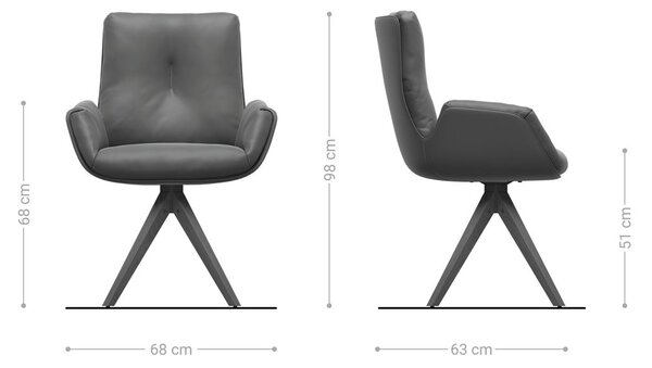 DELIFE Jedálenská stolička Clea-Flex bouclé mäkký tmavobéžová drevená podstava hranatá prírodná 180° otočná