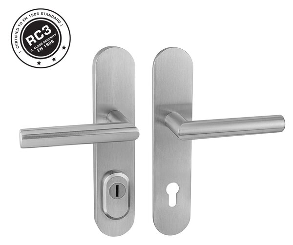 MPK - SECURO PRO SA11 PLUS - SO FAVORIT kľučka/kľučka 72 mm Nerez matná