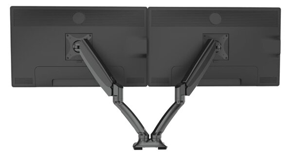 Držiak na 2 monitory OfficeTech, čierna
