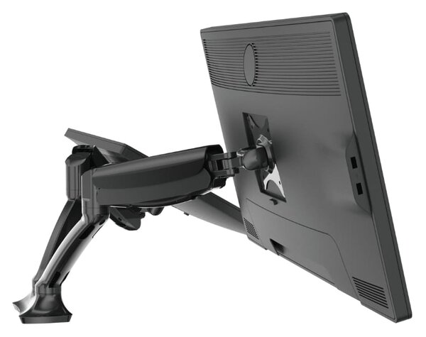 Držiak na 2 monitory OfficeTech, čierna