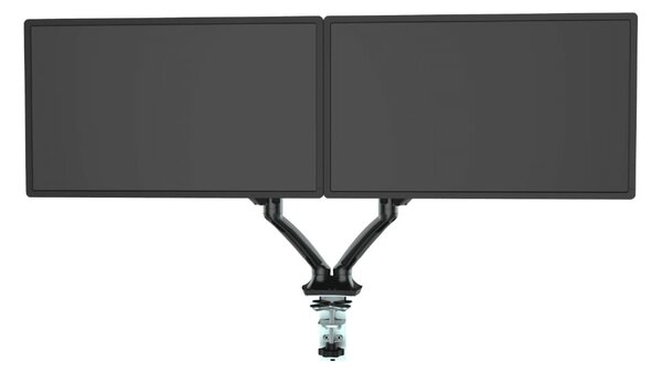 Držiak na 2 monitory OfficeTech, čierna