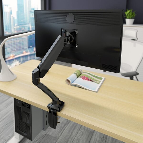 Držiak na monitor OfficeTech, čierna