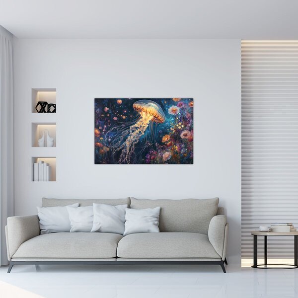 Obraz - Magická medúza (90x60 cm)
